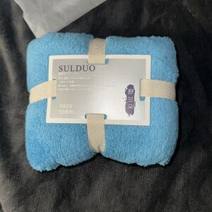 Sulduo blue face towel New